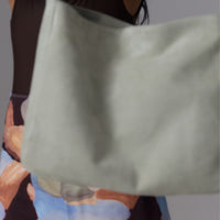 Holiday Crossbody Bag | Sage Suede
