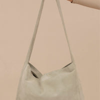 Holiday Crossbody Bag | Sage Suede
