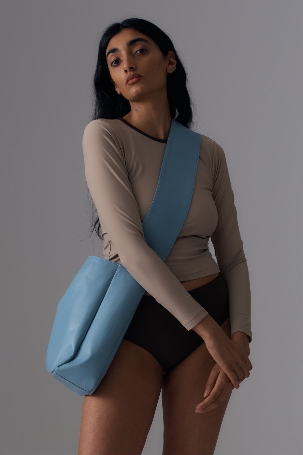 Holiday Crossbody Bag | Sky Blue