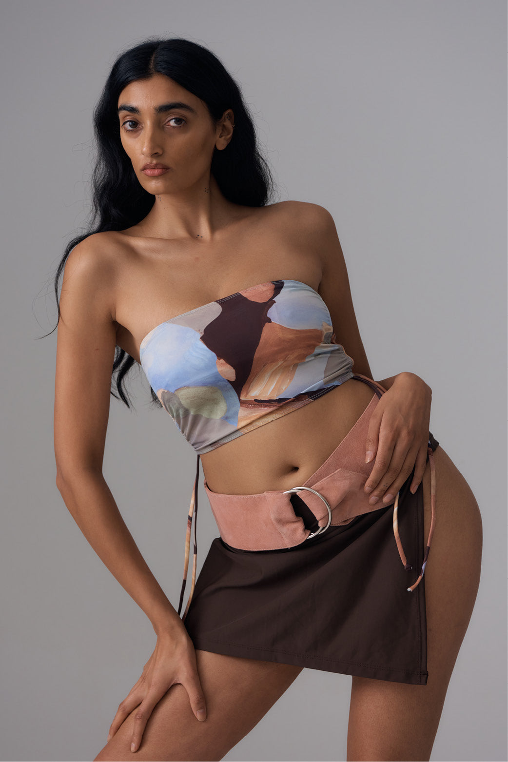 Pokito Belt | Rose Suede