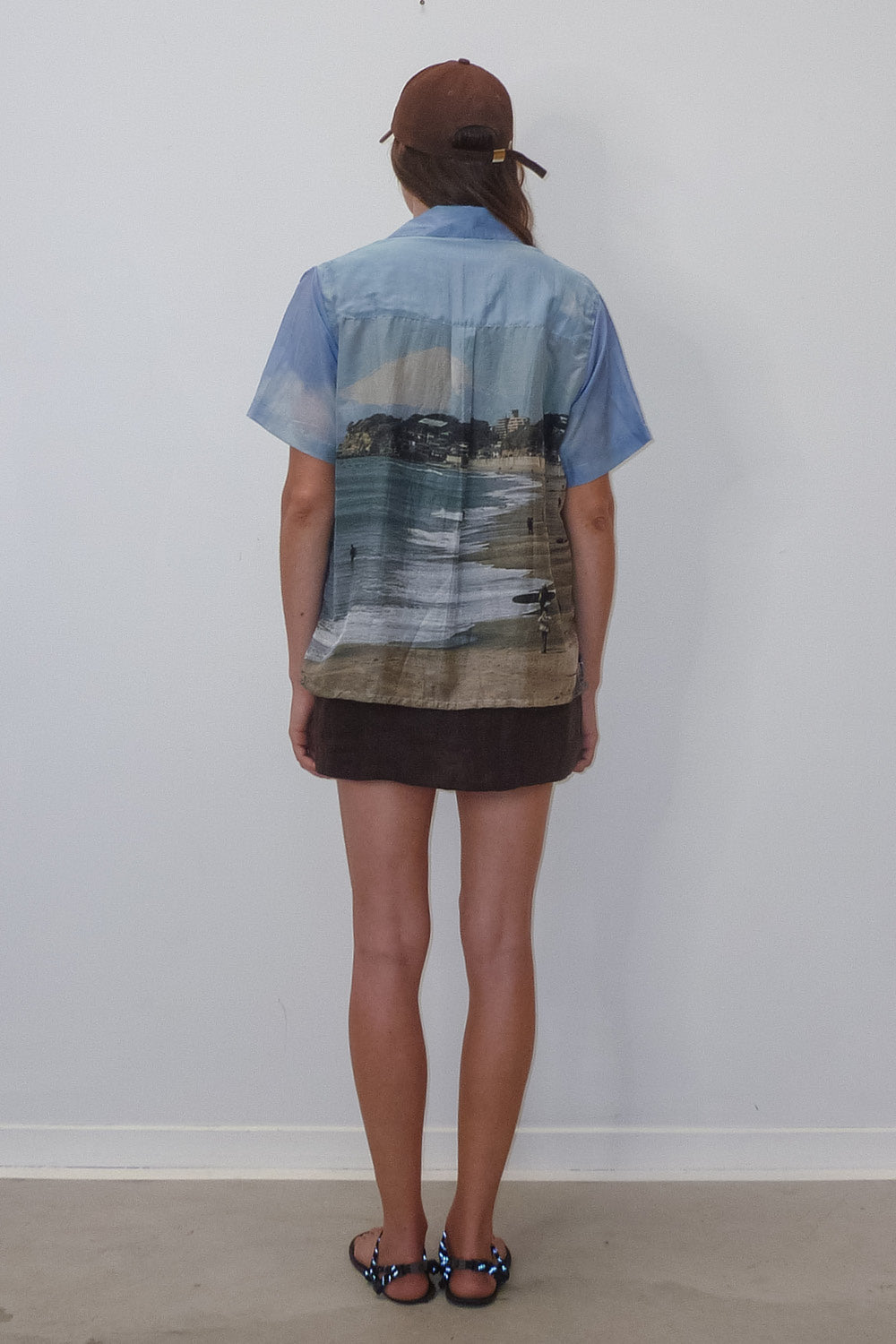 Valentina Sheer Shirt | Mt Fuji