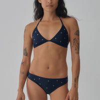 Whisky Bottom | Navy Eyelet