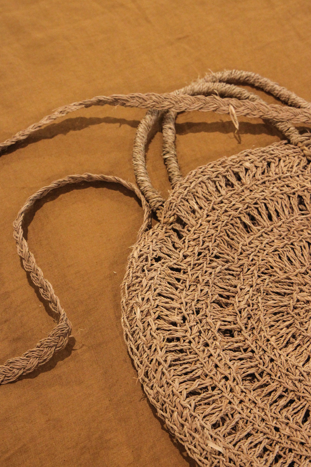 Circle Woven Tote