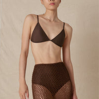 Hakea x Toss Me Outside Crochet Skirt