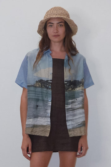 Valentina Sheer Shirt | Mt Fuji