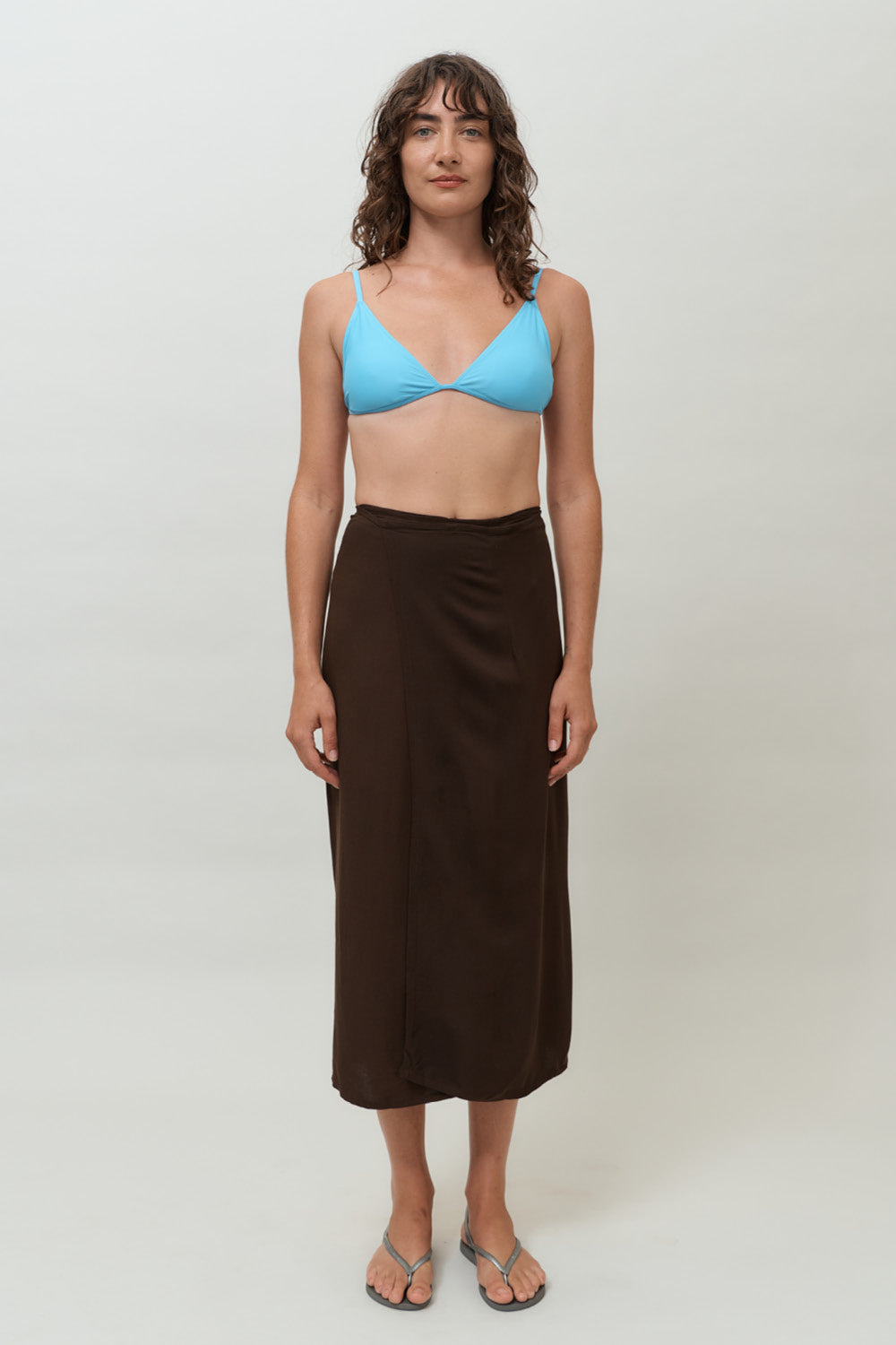 Wrap Skirt | Earth